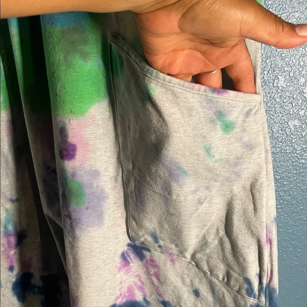 Tie-Dye Sleeveless Jumpsuit - Picture 3 of 7